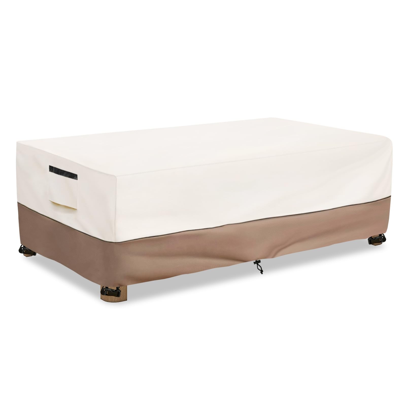 Waterproof, Heavy Duty Patio Rectangular Side Tabl...