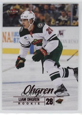 2024-25 Upper Deck Fleer Ultra Rookies Red Foil 62/94 Liam Ohgren Rookie RC 1v2x