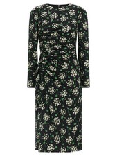 Dolce & Gabbana Black Synthetic Midi Dress