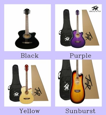 Professional Musical Linden Wood JNR 600C String Acoustic Home Imported Guitar