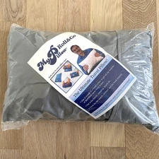 My Pillow Roll And Go Travel Pillow Gray New in Package