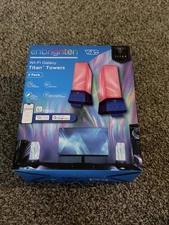 🔥 NEW Enbrighten Vibe Smart Gaming Tabletop Galaxy Projector Night Light Alexa