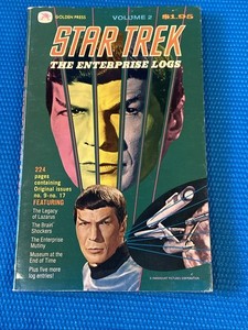 Star Trek the Enterprise Logs - Volume 2. Golden Press, 1976 Vg