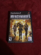 Mercenaries Playground of Destruction PS2 Complete With Manual