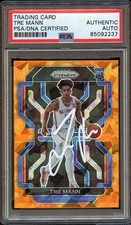 2021 Panini Prizm #274 Tre Mann orange Ice Prizm Signed PSA/DNA AUTHENTIC AUTO