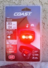    New COAST FL19 Dual Color White  Red HEADLAMP Wide Angle Flood Beam   