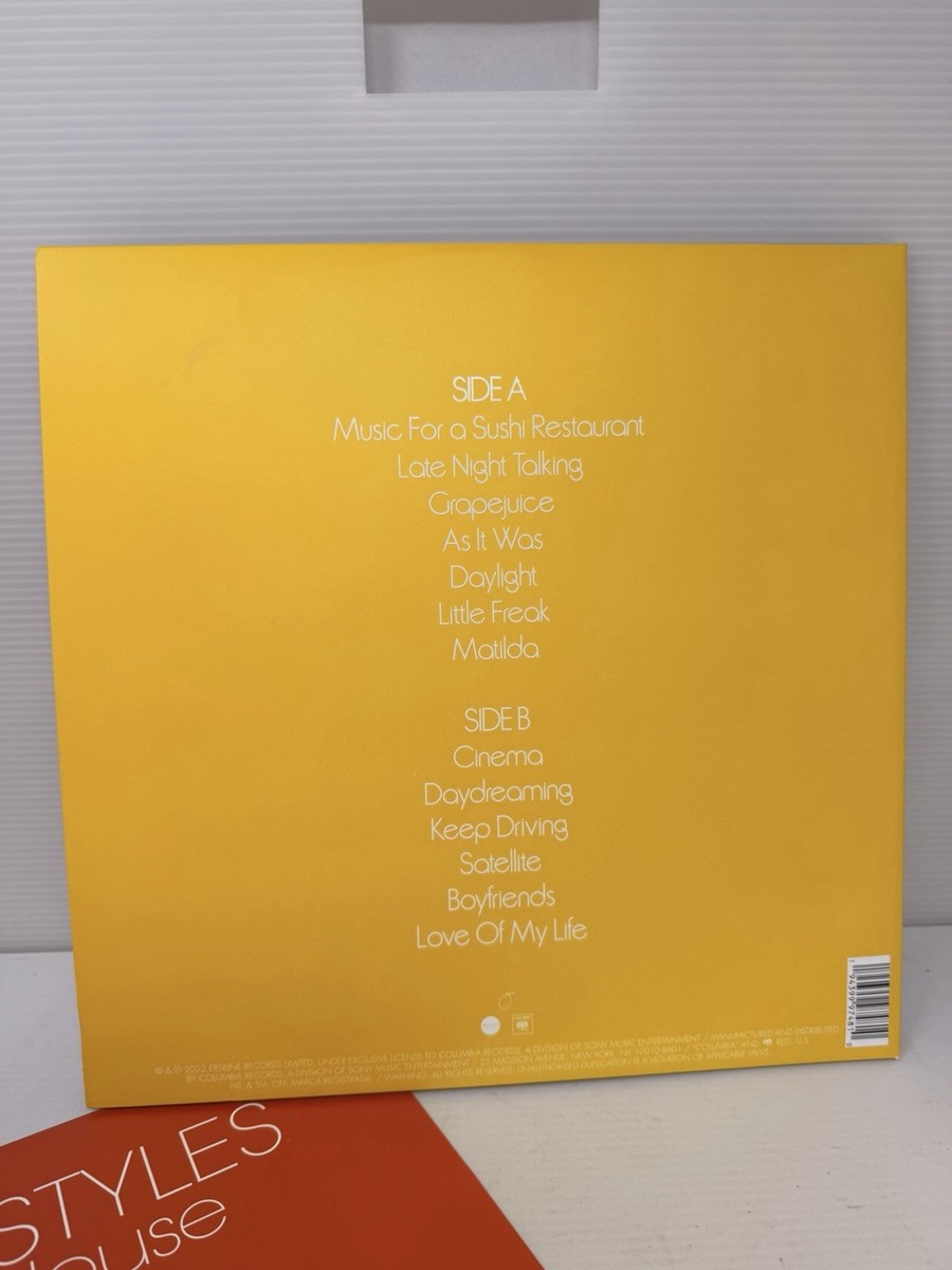 Harry Styles Harry's House LP Album Vinyl Record 19439997431 Pop +