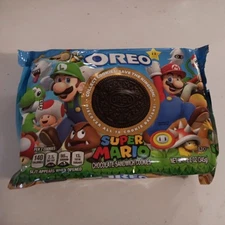 NABISCO OREO LIMITED EDITION SUPER MARIO CHOCOLATE SANDWICH COOKIES 12.2OZ PACK