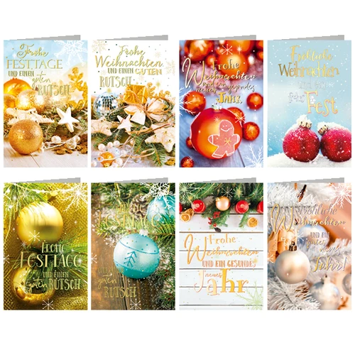 Weihnachtskarten, viele Motive,Glückwunschkarten mit Umschlag, Blitzversand - Bild 36 von 42
