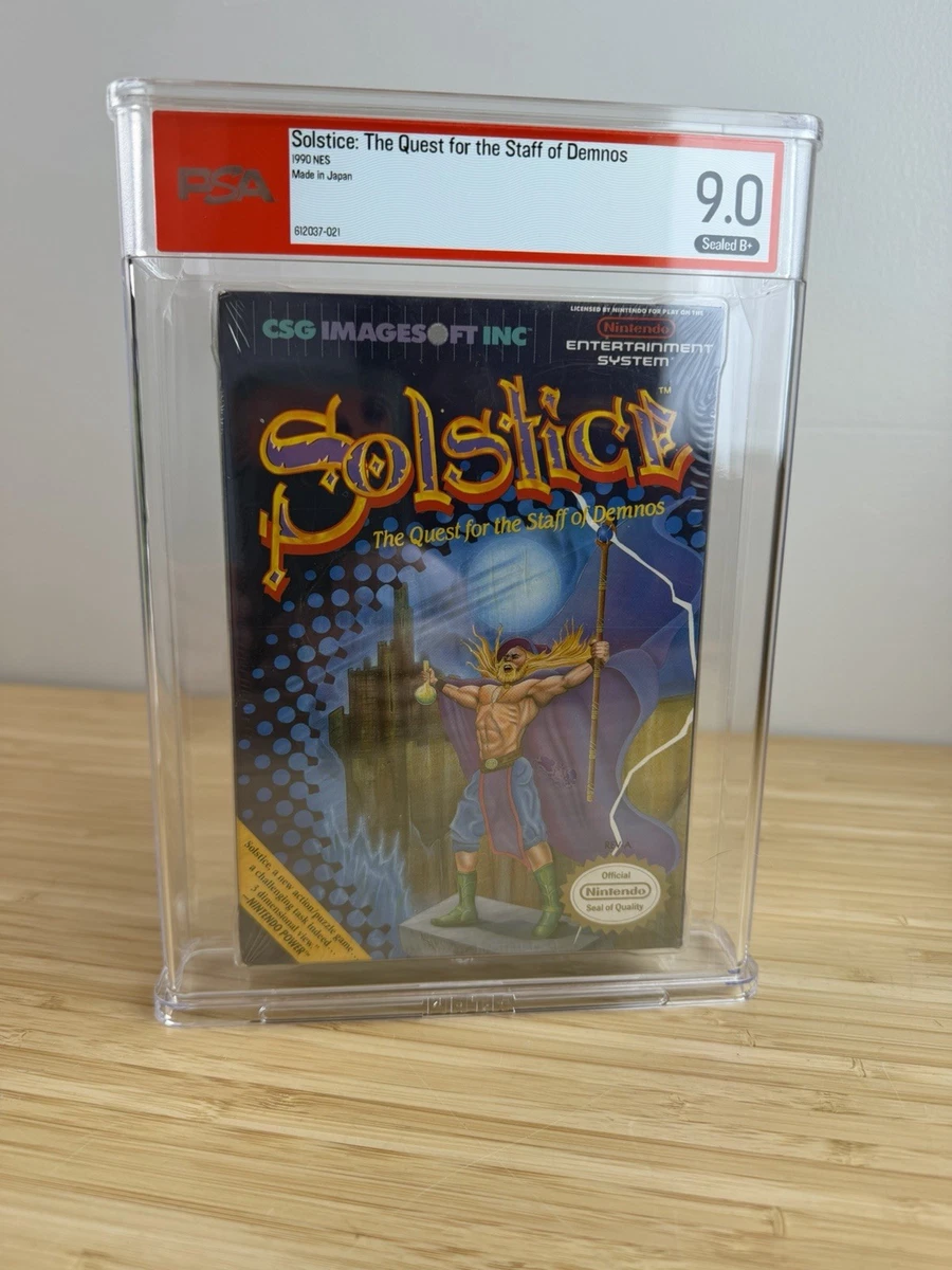 Jeu NES Solstice: The Quest For The Staff Of Demnos - Version Famicom Japonaise - Bon état