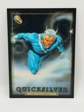 2024 Marvel Masterpieces 92 Platinum #71 Quicksilver Lenticular