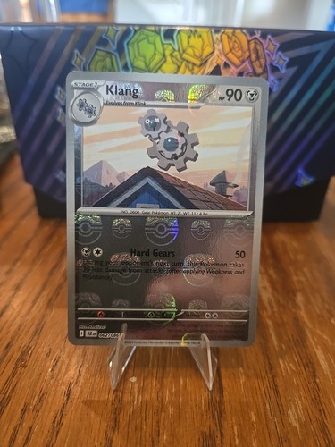 2025 Pokemon SV Black Bolt Klang Reverse Holo Master Ball Common #062/086