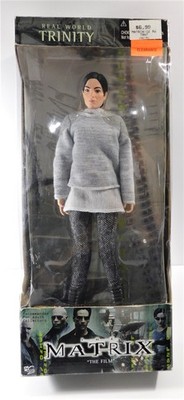 N2 Toys 2000 The Matrix Film Real World 'Trinity' 12'' Action Figure NIB