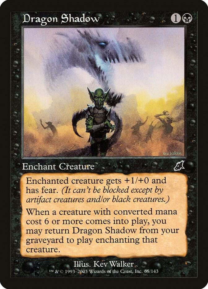 Dragon Shadow 65 Common Scourge Magic: The Gathering LP