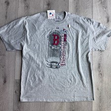 Majestic Boston Red Sox 2013 World Series Champions T-Shirt Gray Mens 2XL NWT