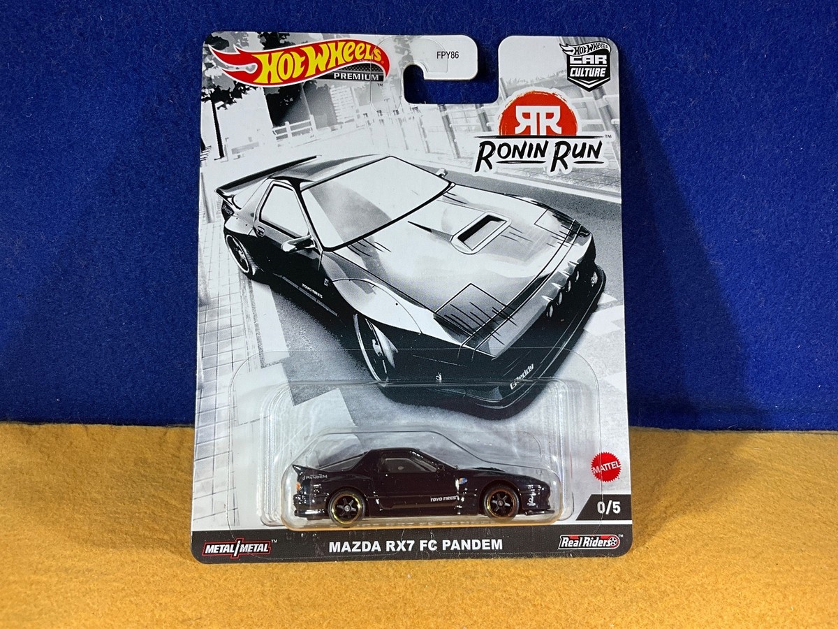 M13-17 HOT WHEELS PREMIUM - MAZDA RX7 FC PANDEM / “CHASE” RONIN