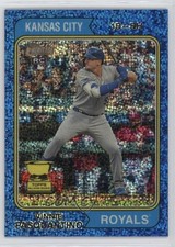 2023 Topps Heritage Chrome Blue Sparkle Vinnie Pasquantino #150 2s2