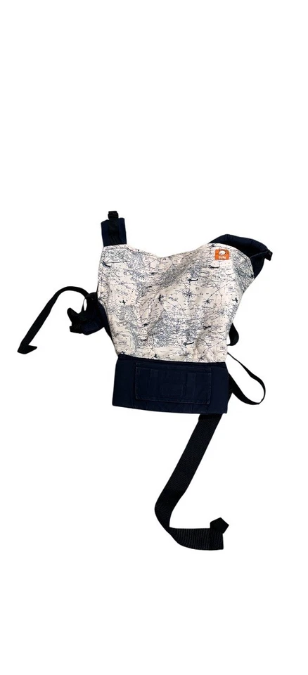 Tula Standard  Adjustable Baby Carrier Hemp Cotton Blend Full Wrap Blue Airplane - Image 2 of 4
