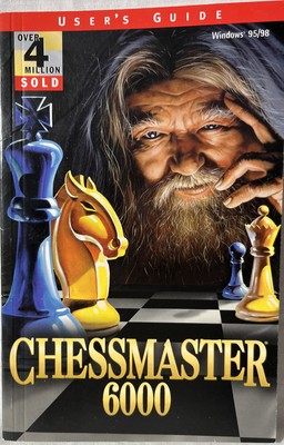 Chessmaster 6000 (PC, Windows 95/98, Mindscape) *Users Guide Manual Only*