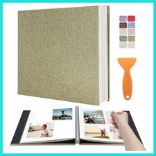 Large Photo Album Self Adhesive Scrapbook Album for 4 6 5 7 8 10 Pictures DIY...