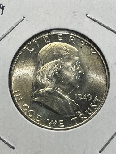 1949 Franklin Half Dollar BU Uncirculated 90% Silver