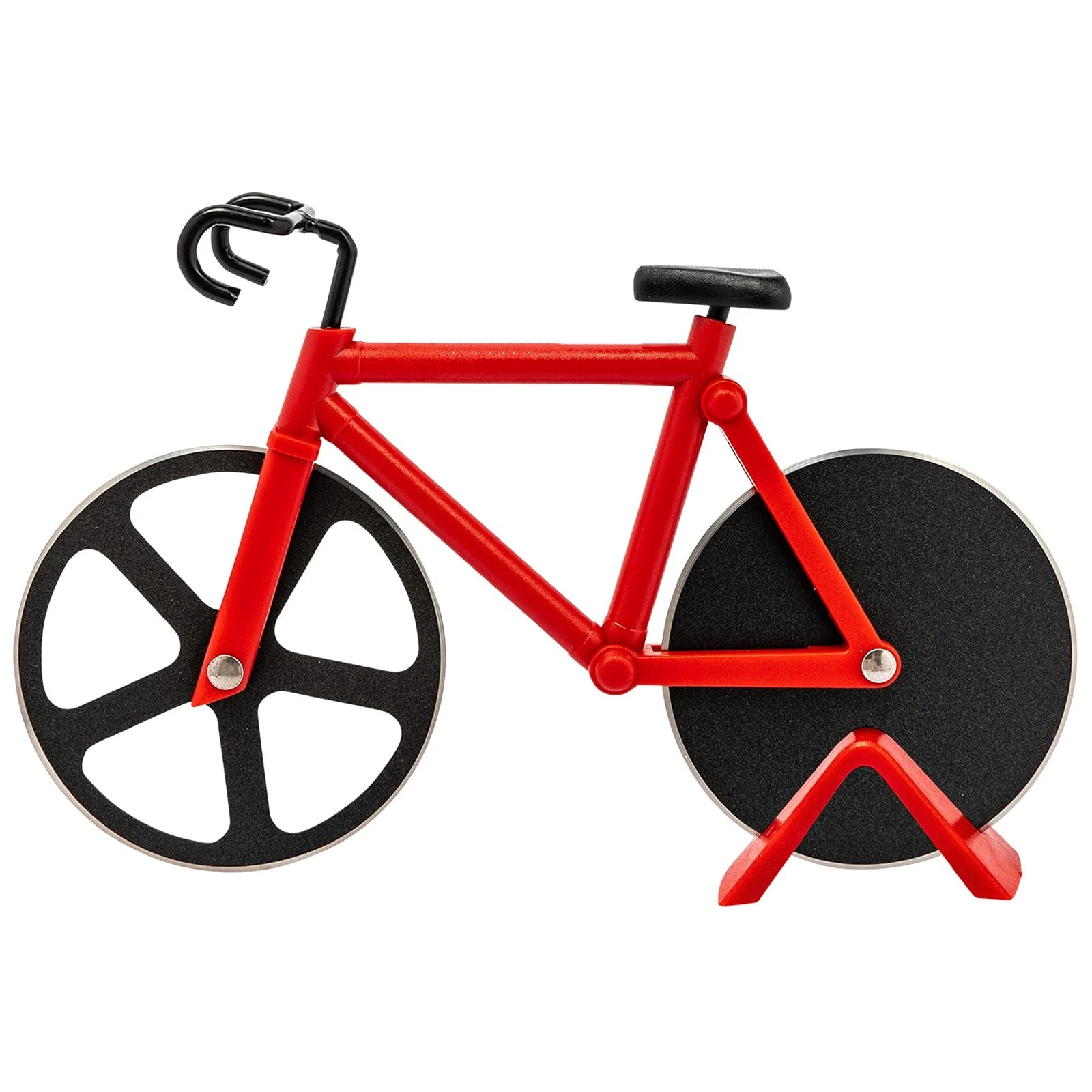Westmark Pizza Cutter, Bicycle Design, With Stand, Stainless Steel/Plastic, Fuen