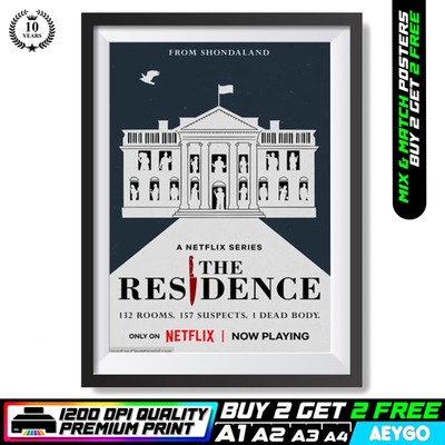 THE RESIDENCE Wandbild Größe Bild Poster Druck KAUFEN SIE 2 ERHALTEN SIE 2 GRATIS | A1 A2 A3 A4