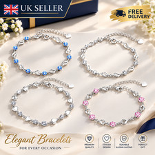 Genuine 925 Sterling Silver Ankle Bracelet Women Anklet Jewelry Chain Beach