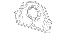 Genuine GM Front Crankshaft Engine Oil Seal 55509254