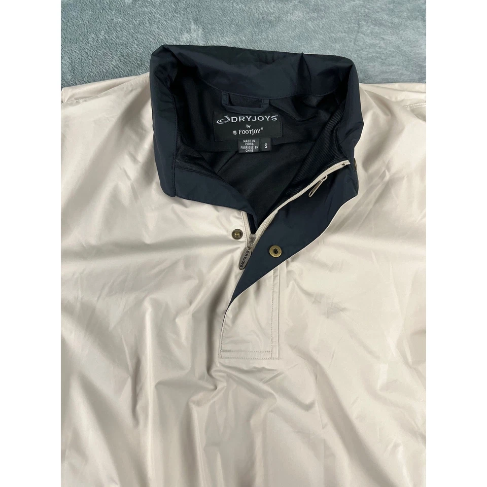 Men’s DryJoys by FootJoy Pullover Jacket Size S beige – Excellent Condition - Image 4 of 4