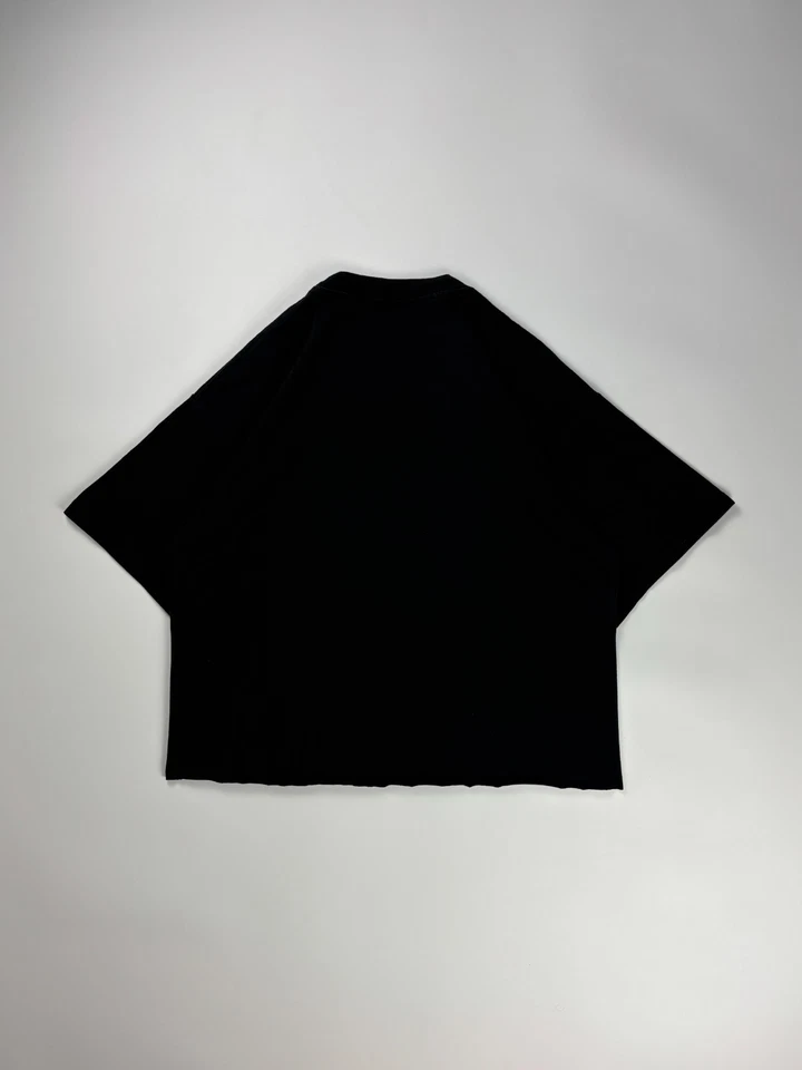 Vintage Simoniz Car Cropped Tee / Automobile Graphic T Shirt / Large Black - Image 2 of 4