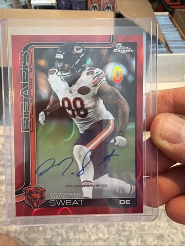 2025 Topps Chrome Montez Sweat Chrome Autographs (RAW)