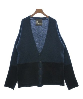 8PM Cardigans NavyxBlack L 2200530627076