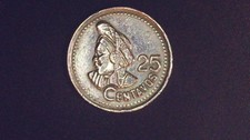 Guatemala Coin - 1996 25 Centavos - Circulated