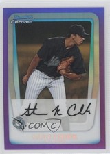 2011 Bowman Chrome Prospects Purple Refractor 703/799 Steve Cishek 9y7