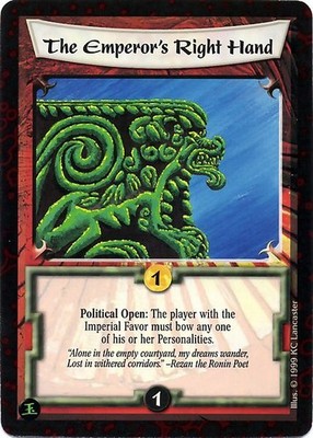 Die rechte Hand des Kaisers - Ehre gebunden - Legende der fünf Ringe CCG