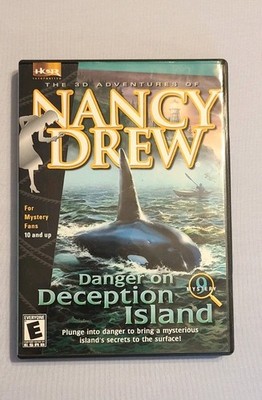 Nancy Drew Danger on Deception Island (PC, 2005) Tested And Works CIB