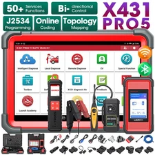 2025 LAUNCH X431 PRO5 PAD V+ X-Prog3 Diagnostic Scanner Programming Key Coding