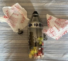 Vintage 1992 Mega Bloks Blaster Galaxy Rocket Micro Blok Capsules With Astronaut