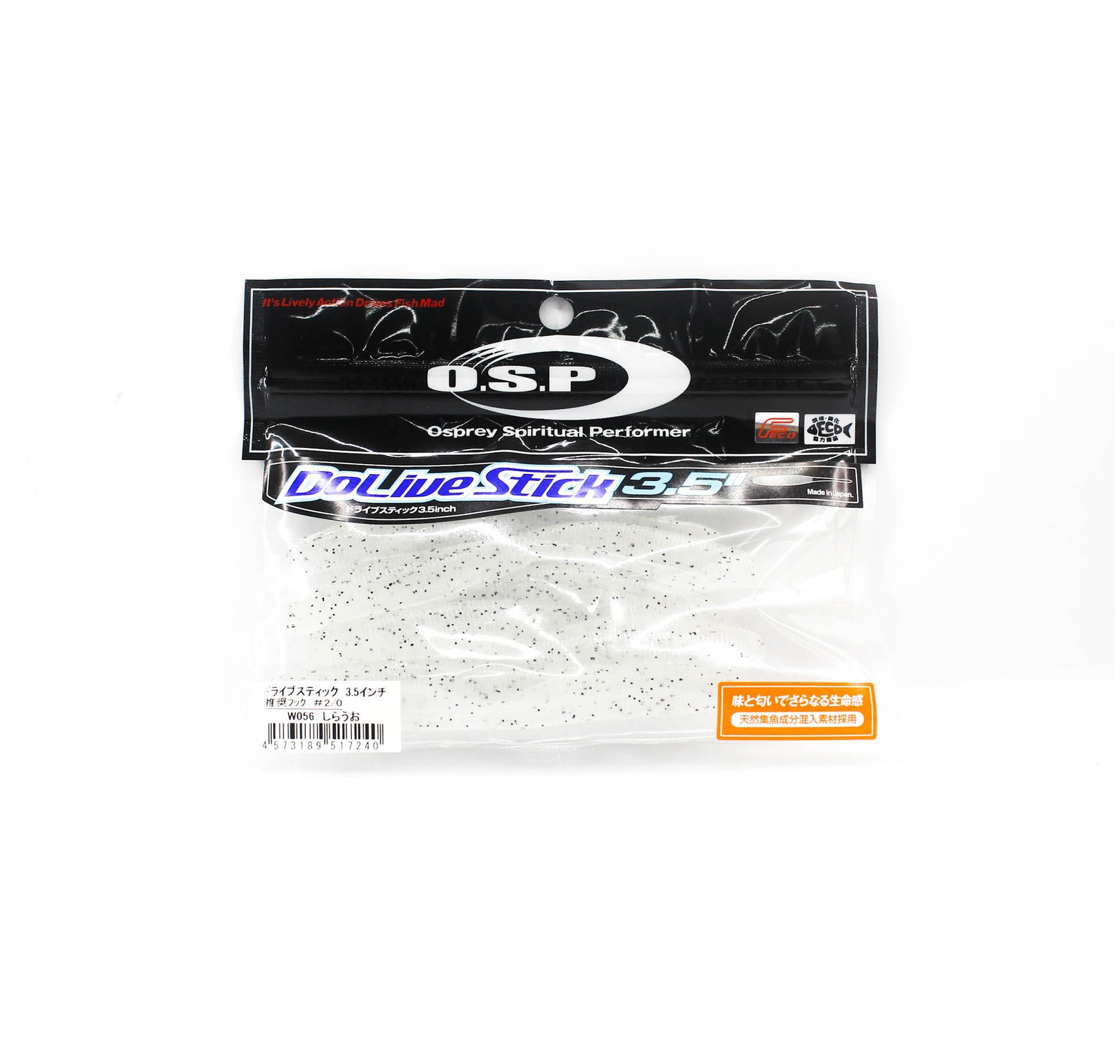 OSP Soft Lure Dolive Stick 3.5 Inches W-056 (7240)