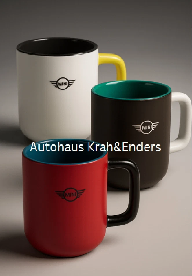 3x Original MINI Tasse Kaffeetasse Geschenktasse Becher 0.35 l NEU