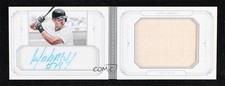 2015 National Treasures Star Booklet Signatures Bat /25 Jose Abreu #24 Auto 4f5