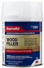 Lot Of 2 Bondo Home Solutions Wood Filler Sandable n 15 min 1.9 lb 1 oz Hardener