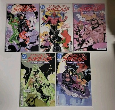 GOTHAM CITY SIRENS UNFIT FOR ORBIT (2025) #1 2 3 4 5 NM-/VF+ CVR A