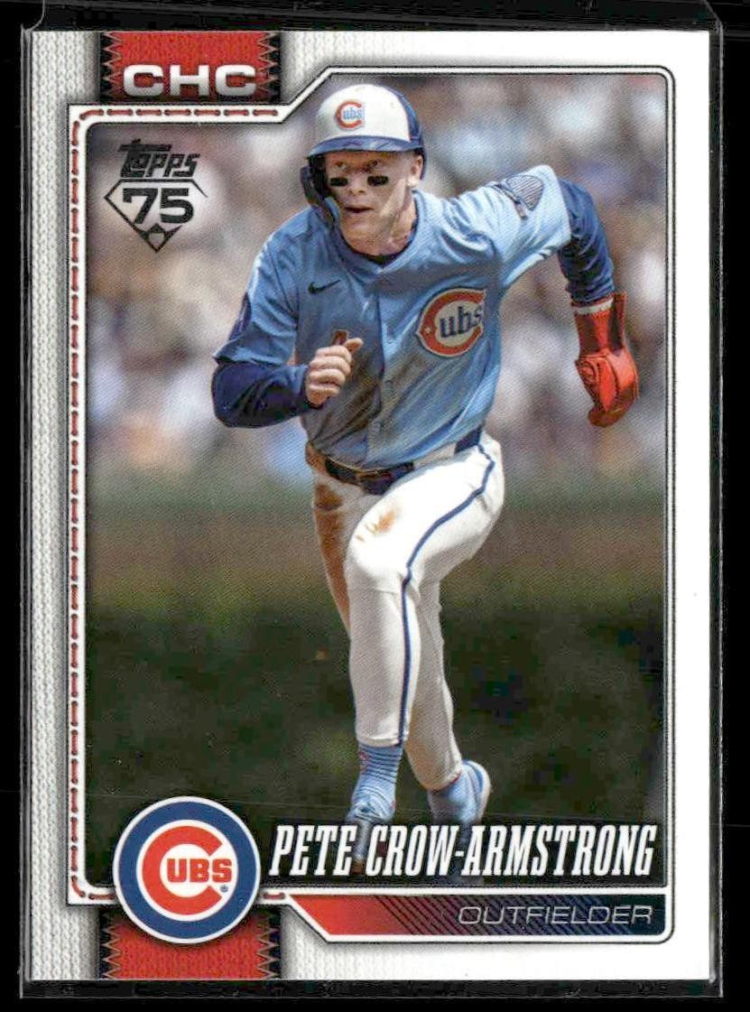 2026 Topps #196 Pete Crow-Armstrong Super Box Companion Cards