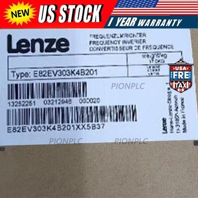 E82EV303K4B201 New Sealed LENZE 8200 vector Frequency Inverter E82EV303K4B201