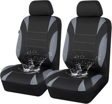 Waterproof Car Seat Covers Front Seats Only with 5Mm Composite EVA, Neoprene Car