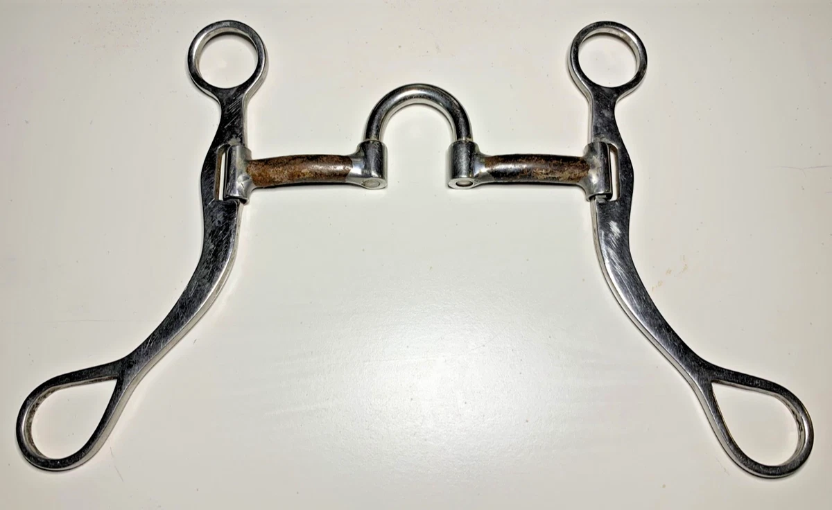 Embout De Correction Western JK BAR H EQUINE - U Avec Cuivre - 5 Pouces