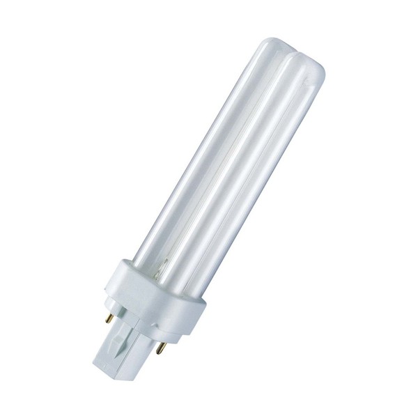 Osram Dulux D 13W 840 G24D-1 Lumilux Cool White 4000K 2P Kompaktleuchtstofflampe-image