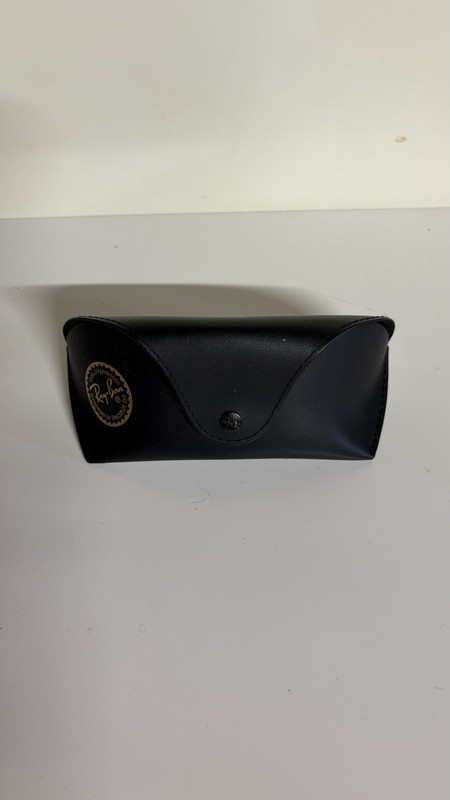 Ray-Ban black leather pouch sunglasses case